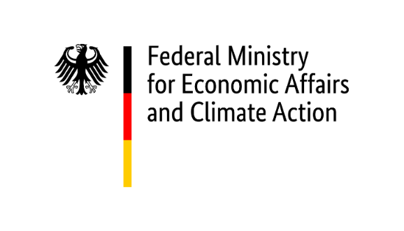 Information Booth German Pavilion (German Federal Ministry for Economic Affairs and Climate Action) logo