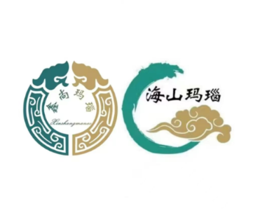 Heishan County Xin Shang agate jade factory logo